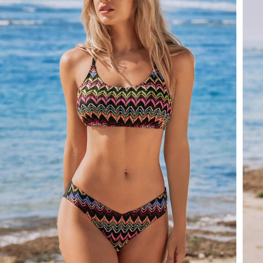 CUPSHE SWIM SUIT TOP AND BOTTOM